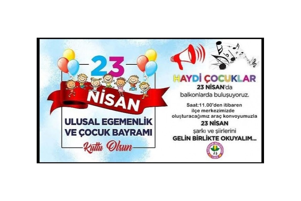 Haydi çocuklar balkonlara