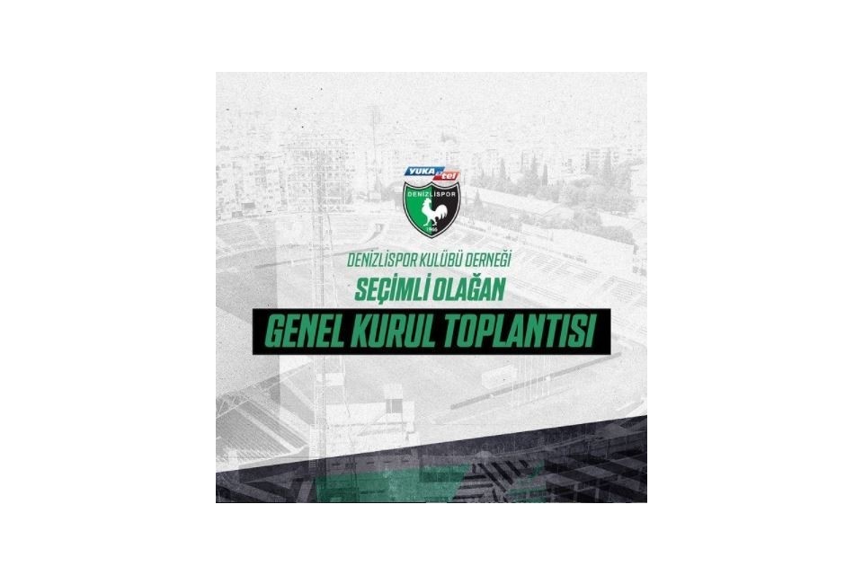 Denizlispor yeni başkanını seçiyor