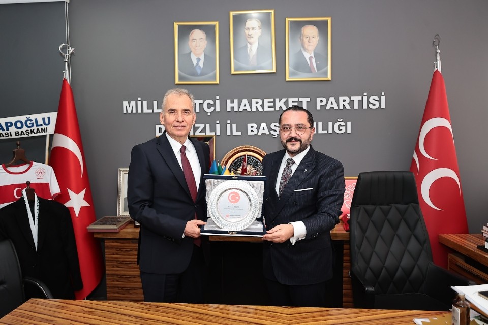 Başkan Zolan’danMHP'ye ziyaret
