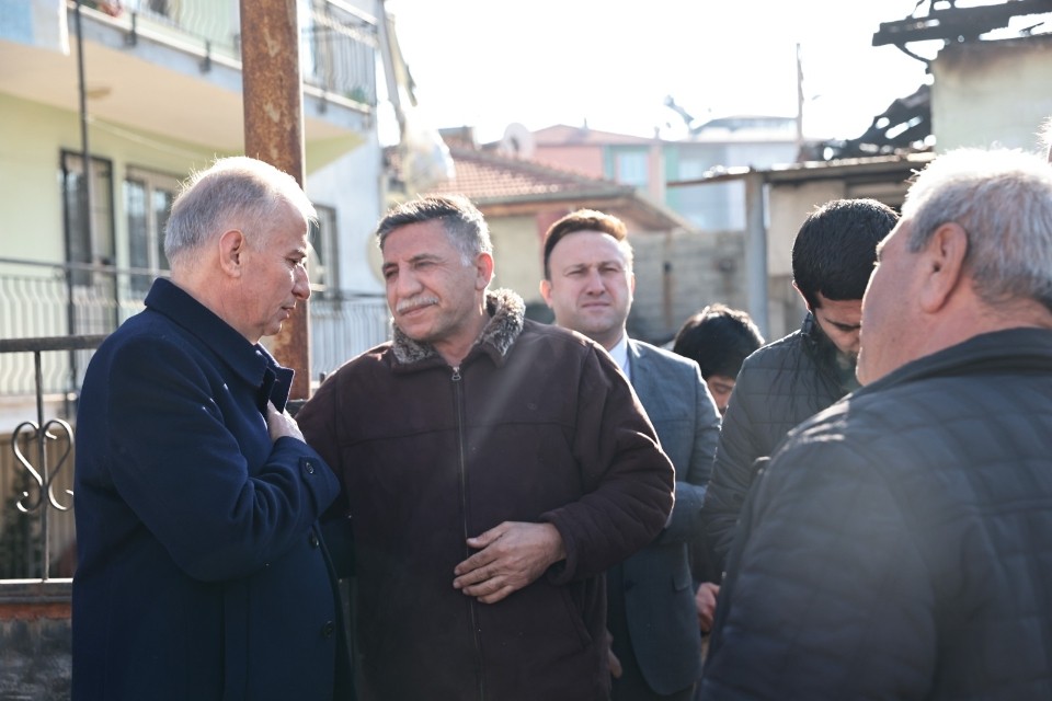 Yangının yaralarını Büyükşehir saracak