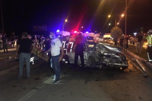 Denizli'de 1 haftada 102 trafik kazası meydana geldi