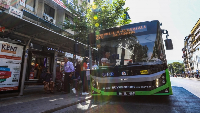 Denizli’de Cumhuriyet Bayramı’nda otobüsler ücretsiz olacak