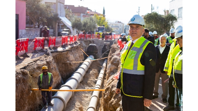 Büyükşehir alt yapı yatırımlarına devam ediyor