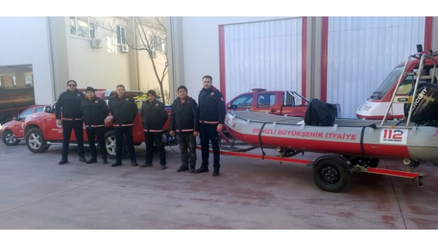 Denizli itfaiye arama kurtarma ekipleri Elazığ deprem bölgesinde