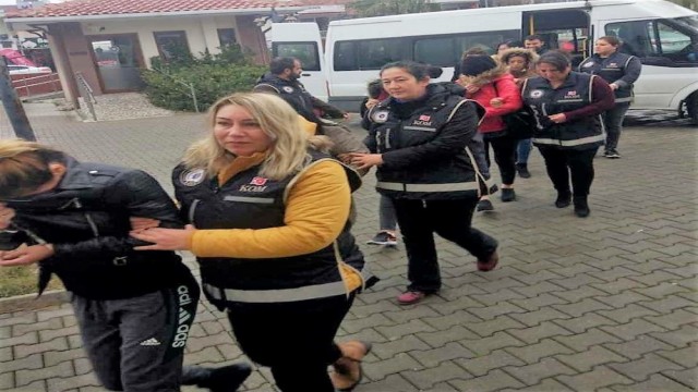 Aydın’da fuhuş operasyonu