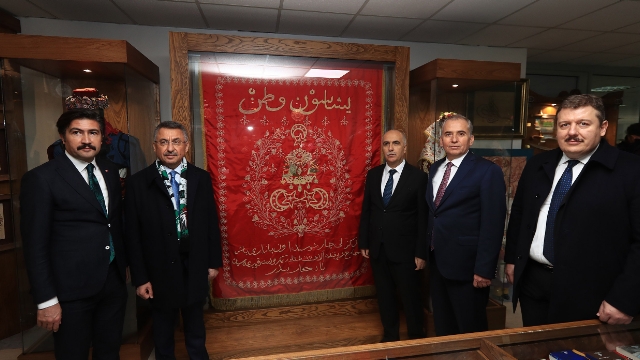 Cumhurbaşkanı Yardımcısı Oktay'dan Başkan Zolan'a ziyaret