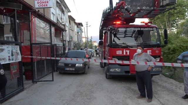 Denizli’de apartmanda çıkan yangında 1 kişi öldü