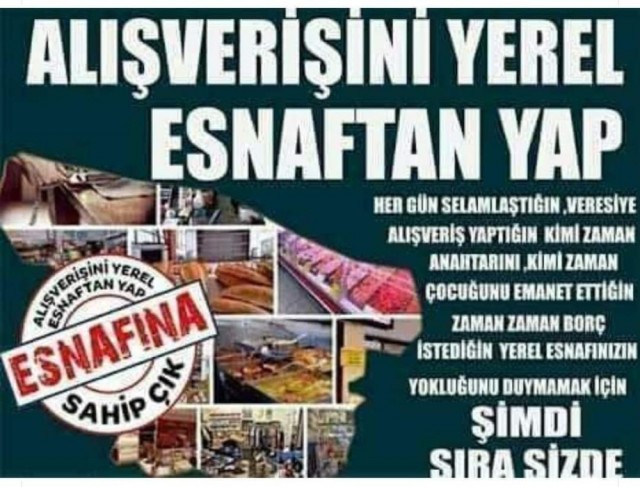 Köşk Esnaf Odası’ndan ‘Yerel esnafa sahip çık’ kampanyası