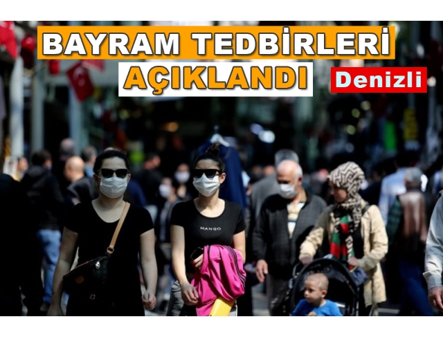 İl Hıfzıssıhha Meclisi bayram tedbirlerini açıkladı