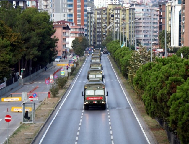 S-400 2. konvoyu da Samsun’dan geçti