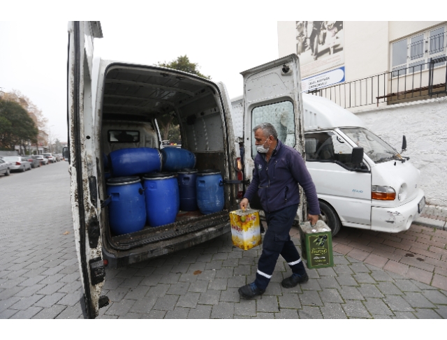 1 yılda 18 ton bitkisel atık yağ toplandı