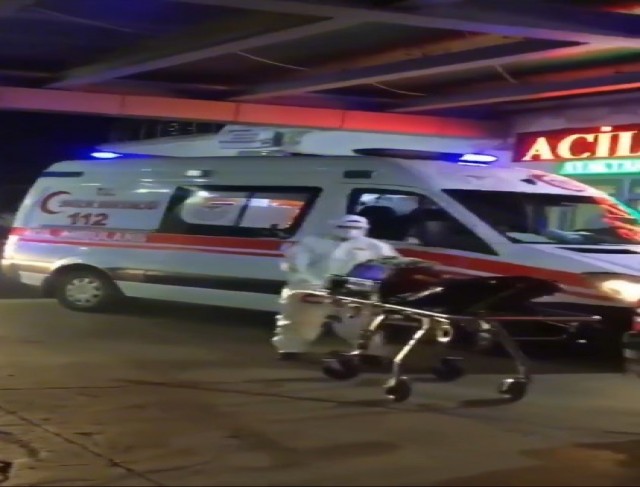 Trabzonda korkutan ambulans yoğunluğu