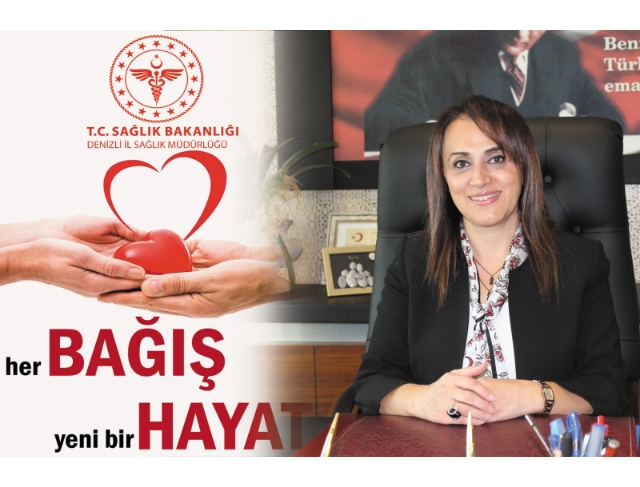 Denizli organ bağışından 6. sırada