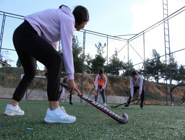 120 öğrencili okulda Türkiye’de pek bilinmeyen branşlarda sporcu yetişiyor