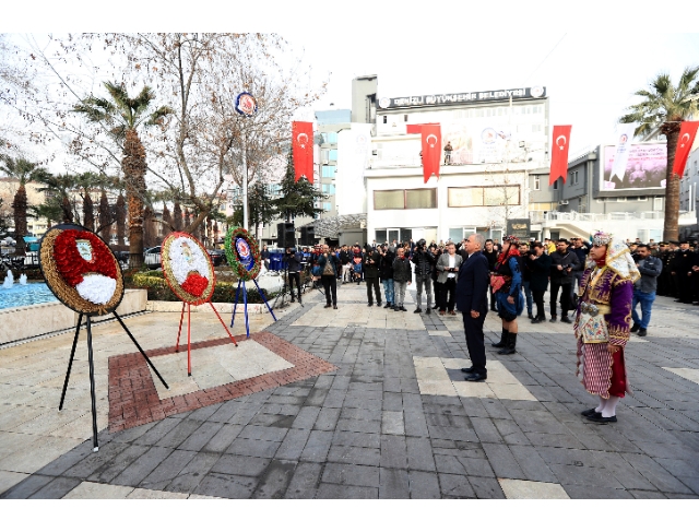 Atatürk'ün Denizli'ye gelişinin 90. yıldönümü törenlerle anılacak