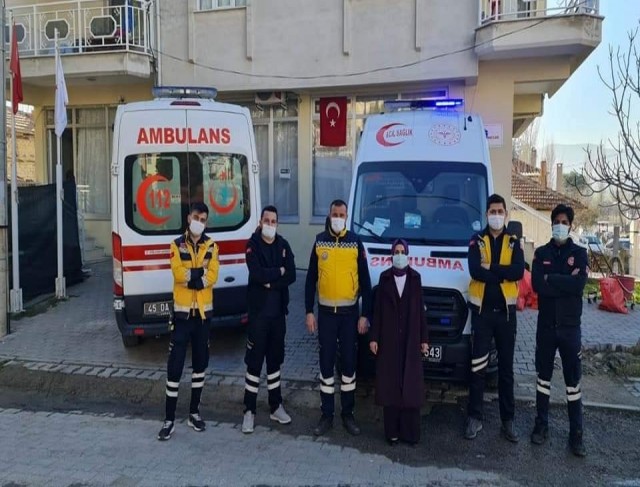 Selendi 112 İstasyonuna yeni ambulans