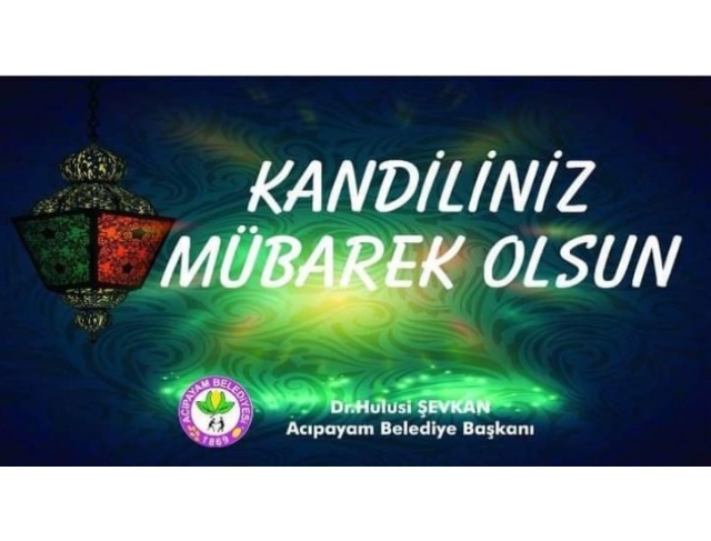 MİRAÇ KANDİLİNİZ MÜBAREK OLSUN