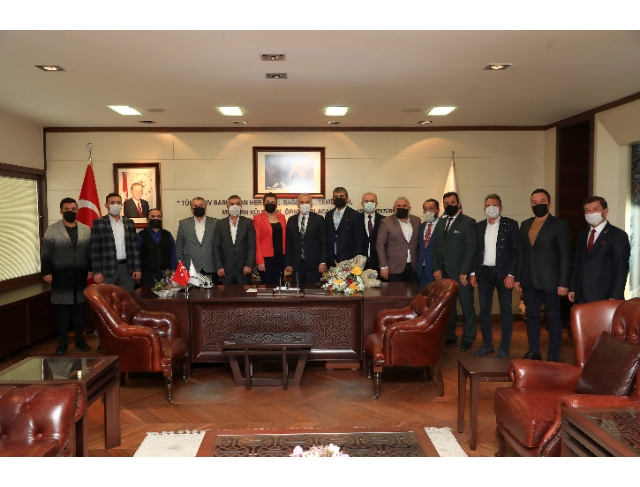 MHP'den Başkan Osman Zolan’a ziyaret