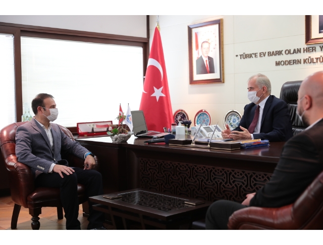 TTF Başkanı Yalçınkaya'dan Başkan Zolan'a ziyaret