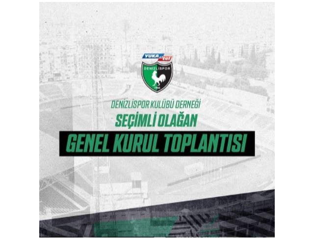 Denizlispor yeni başkanını seçiyor