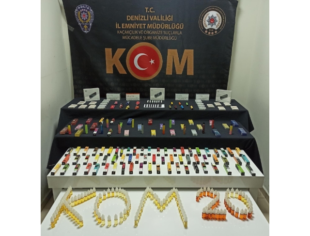 Kaçak elektronik sigara satıcılarına eş zamanlı operasyon: 3 gözaltı