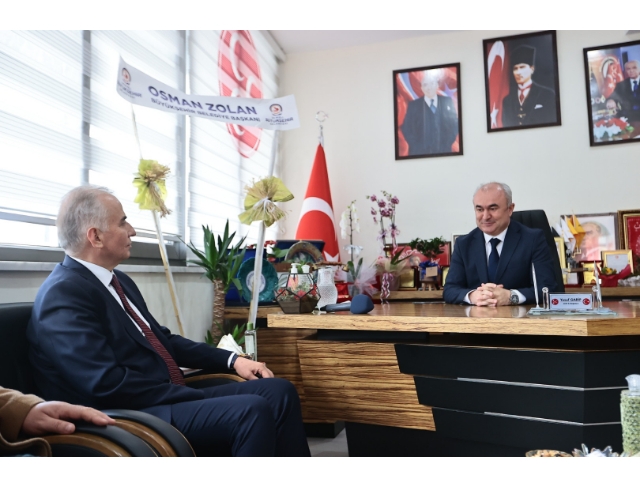 Başkan Zolan'dan MHP İl Başkanı Garip’e ziyaret