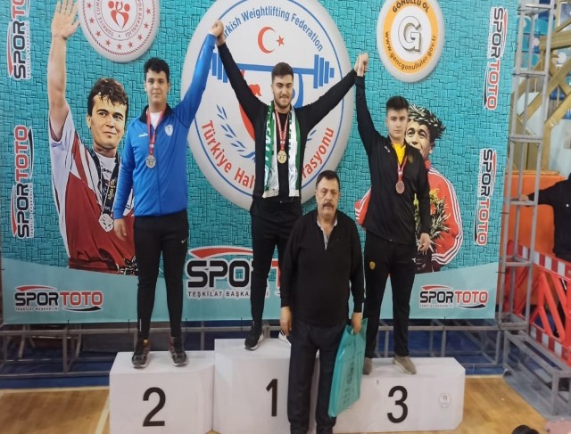 Pamukkale Belediyespor’un haltercisinden bir madalya daha