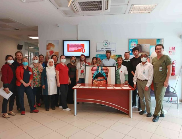 Köyceğizde organ bağışı standı açıldı