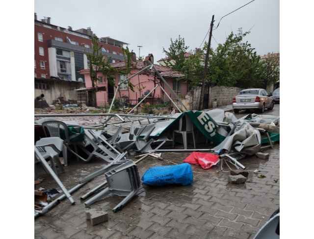 Denizli’de kuvvetli rüzgar ve fırtına bekleniyor