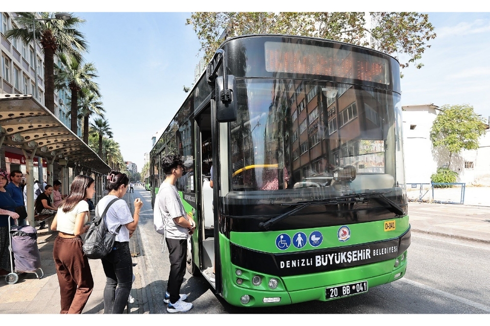 Denizli’de şehir içi ulaşıma zam geldi
