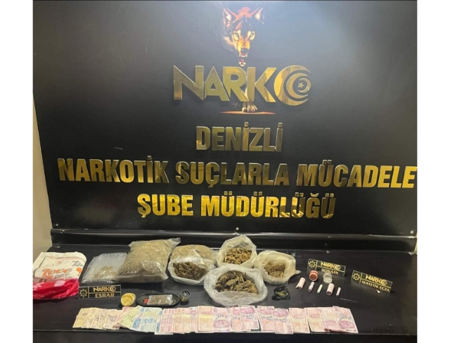 Evinde 2.3 kilogram esrar ile yakalanan zehir taciri tutuklandı