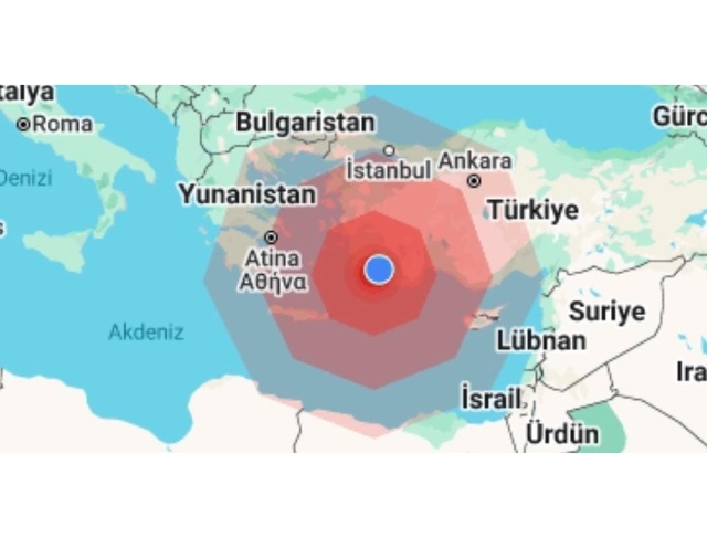 Marmaris açıklarındaki deprem Denizli'de hissedildi