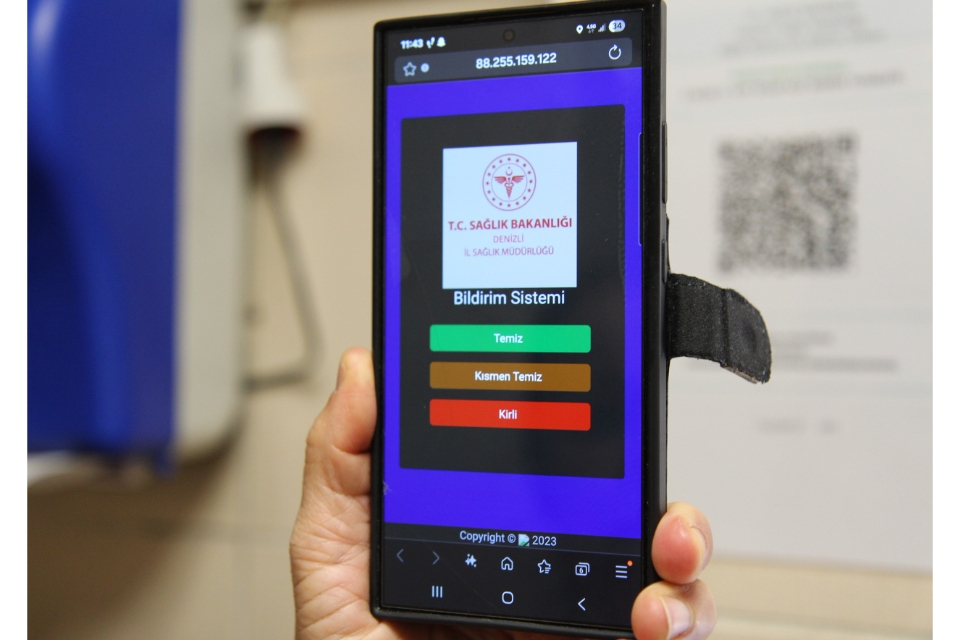 Denizli’de kamu hastanelerinde QR kodlu yeni dönem