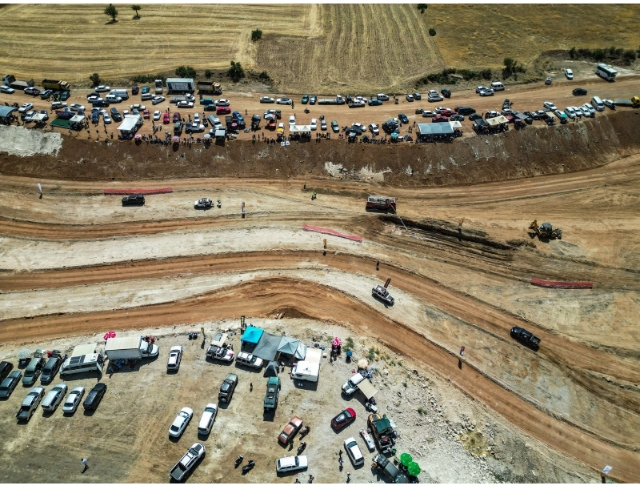 Acıpayam off-road yarışları büyük çekişmeye sahne oldu