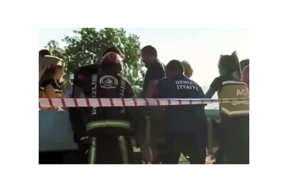 Acıpayam’da zincirleme trafik kazası: 1 ölü, 4 yaralı
