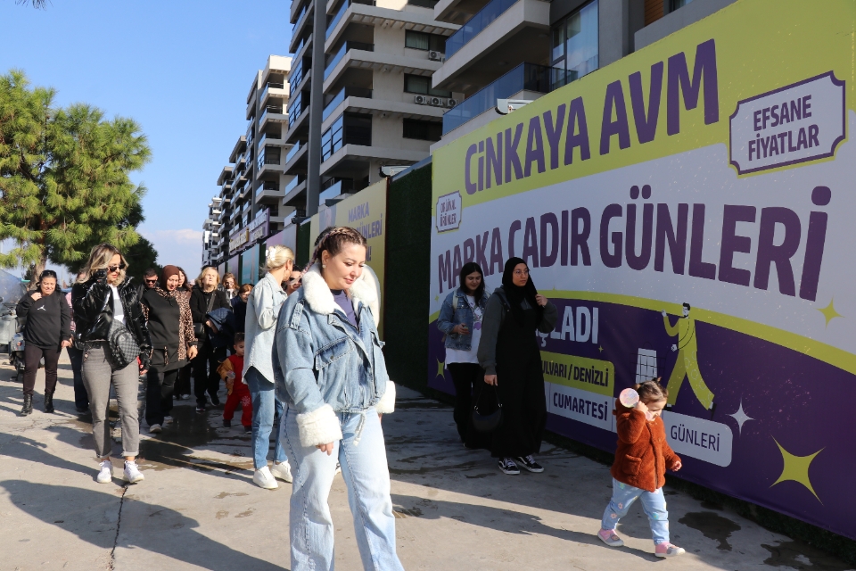 Ünlü markalar uygun fiyatlarla Denizlilerle buluşuyor