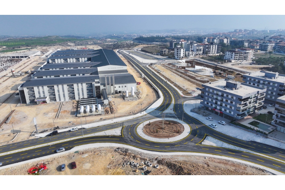 Denizli Acil Durum Hastanesine ulaşım altyapısı tamamlandı