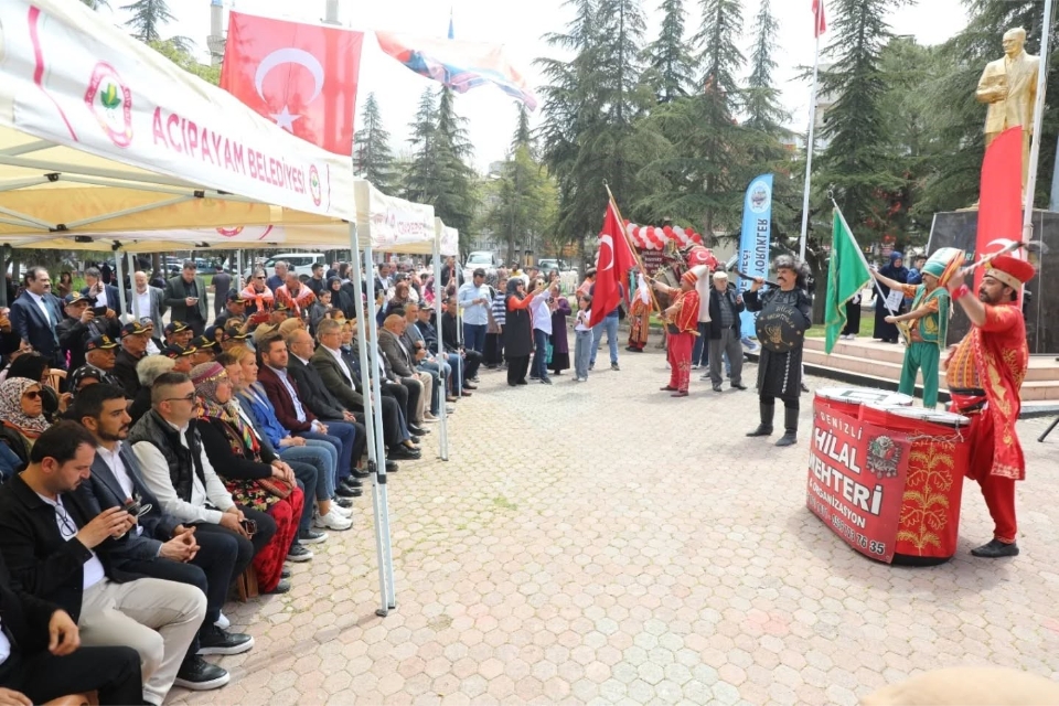 Acıpayam’da binlerce kişi anma programında buluştu
