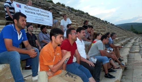 Avrupalı öğrenciler Kibyra antik kentini gezdi