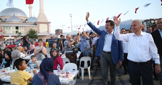 Bakan Zeybekci ve Başkan Zolan'dan birlik ve beraberlik vurgusu 