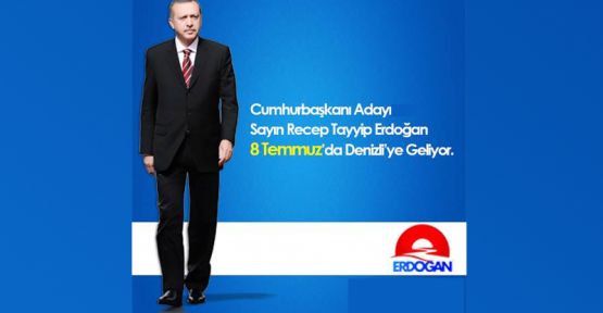 BAŞBAKAN DENİZLİ'YE GELİYOR