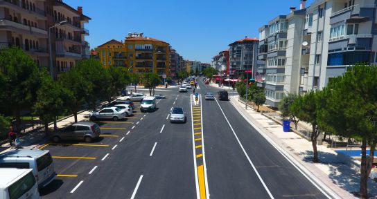 Bursa Caddesi trafiğe açıldı 