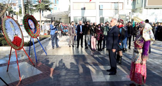 Büyük Önder Atatürk'ün Denizli'ye gelişinin 88. yılı anıldı