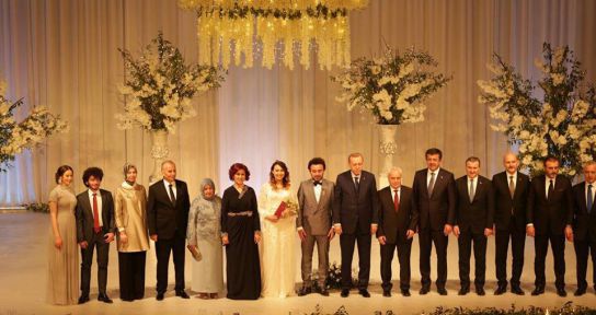 Cumhurbaşkanı Erdoğan nikaha şahitlik etti