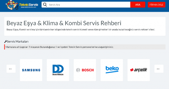 Denizli vestel klima kombi ve beyaz eşya servisleri