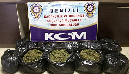 Denizli'de uyuşturucu operasyonları