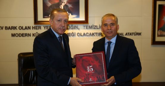 Denizli’nin 15 Temmuz Anı Defteri Külliye’de