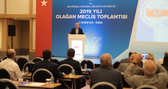 DENİZLİ'YE BÜYÜK ONUR / Başkan Zolan, Jeotermal Kaynaklı Belediyeler Birliği Başkanı seçildi