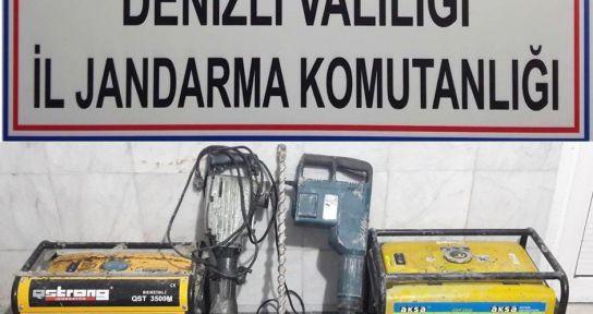 Jandarmadan define avcılarına operasyon