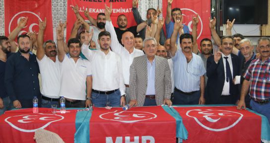 MHP ADAYI UZ KARAPAPAK TÜRKLERİ İLE BULUŞTU